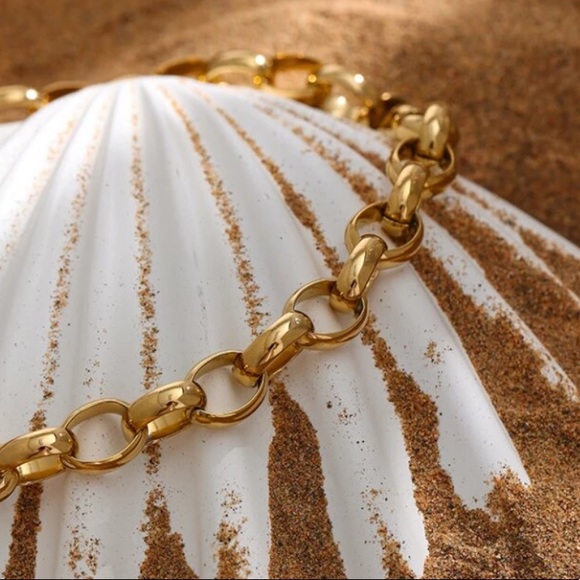 🌟Gold plated Chain Necklace - Picture 4 of 7